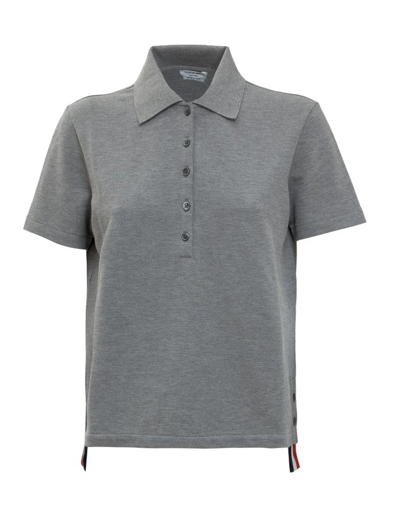 商品Thom Browne|Thom Browne RWB Stripe Polo Shirt,价格¥3178,第1张图片