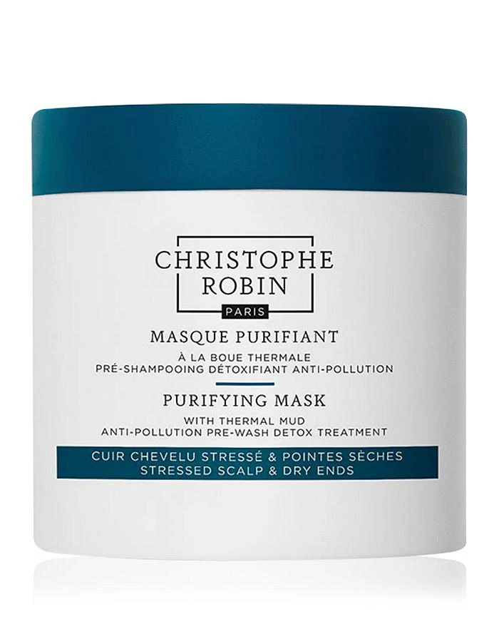 商品Christophe Robin|Purifying Pre Shampoo Mud Mask 8.4 oz.,价格¥390,第1张图片