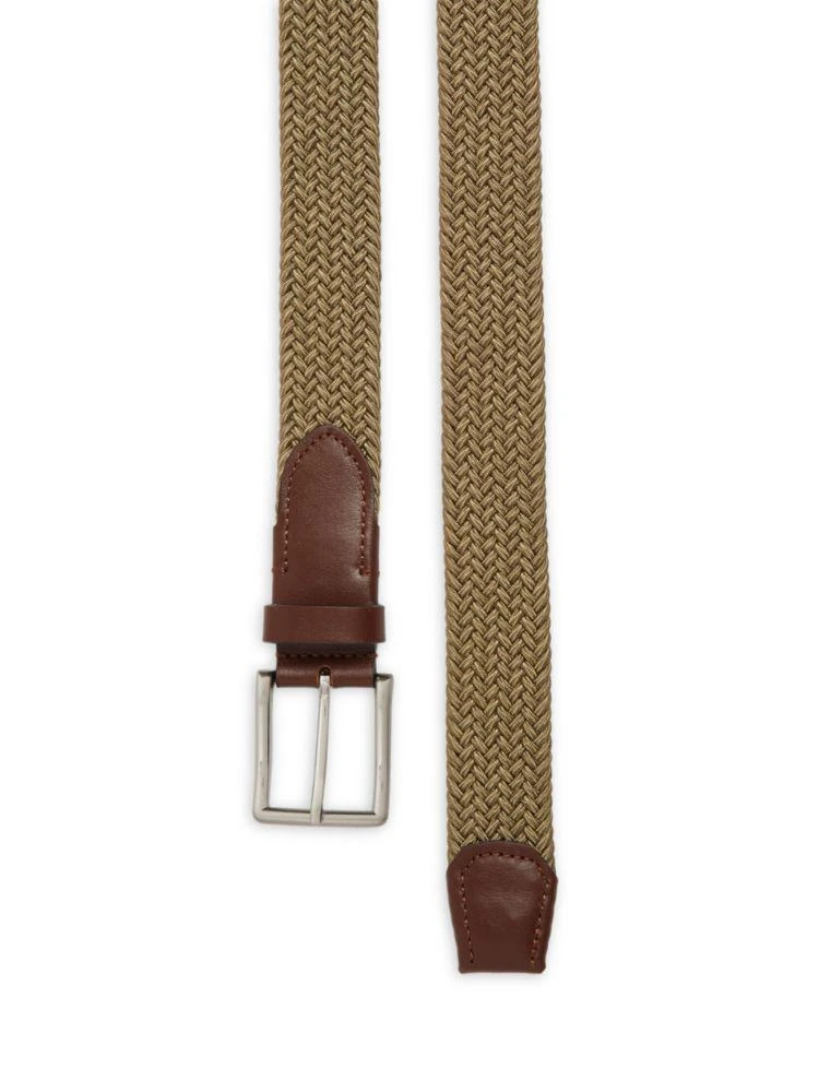 商品Saks Fifth Avenue|Woven Leather Belt,价格¥232,第2张图片详细描述