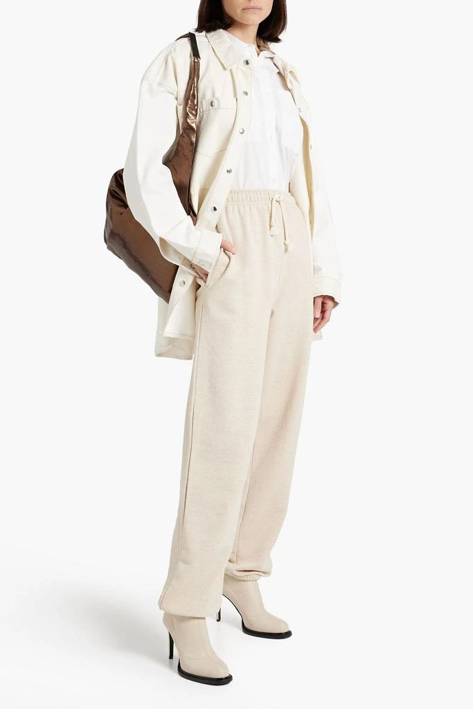商品Acne Studios|Appliquéd French cotton-terry track pants,价格¥1055,第2张图片详细描述