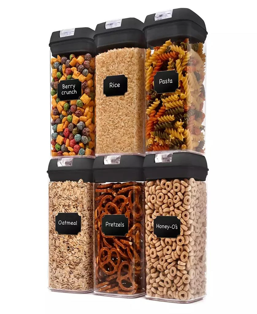 商品Cheer Collection|6 Piece Food Storage Containers, 1.2 Liter,价格¥393,第2张图片详细描述