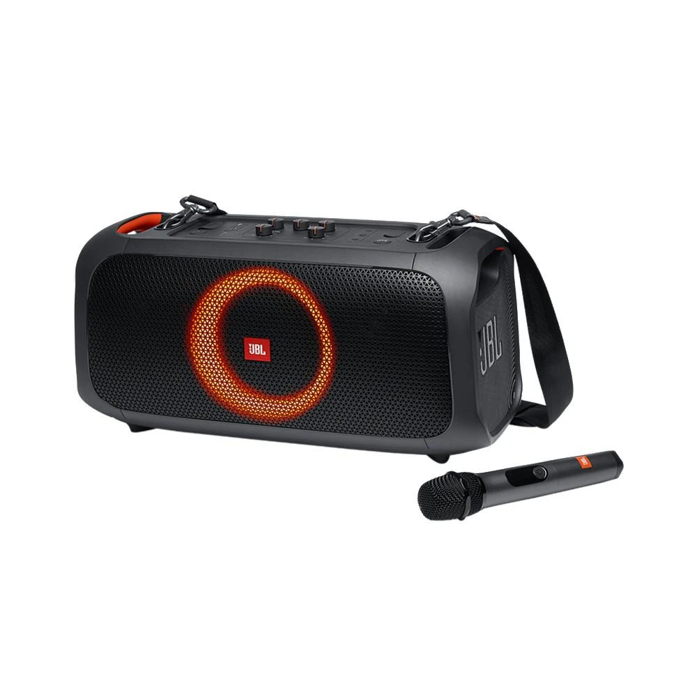 商品JBL|Party Box On the Go Bluetooth Speaker - Black,价格¥1943,第1张图片