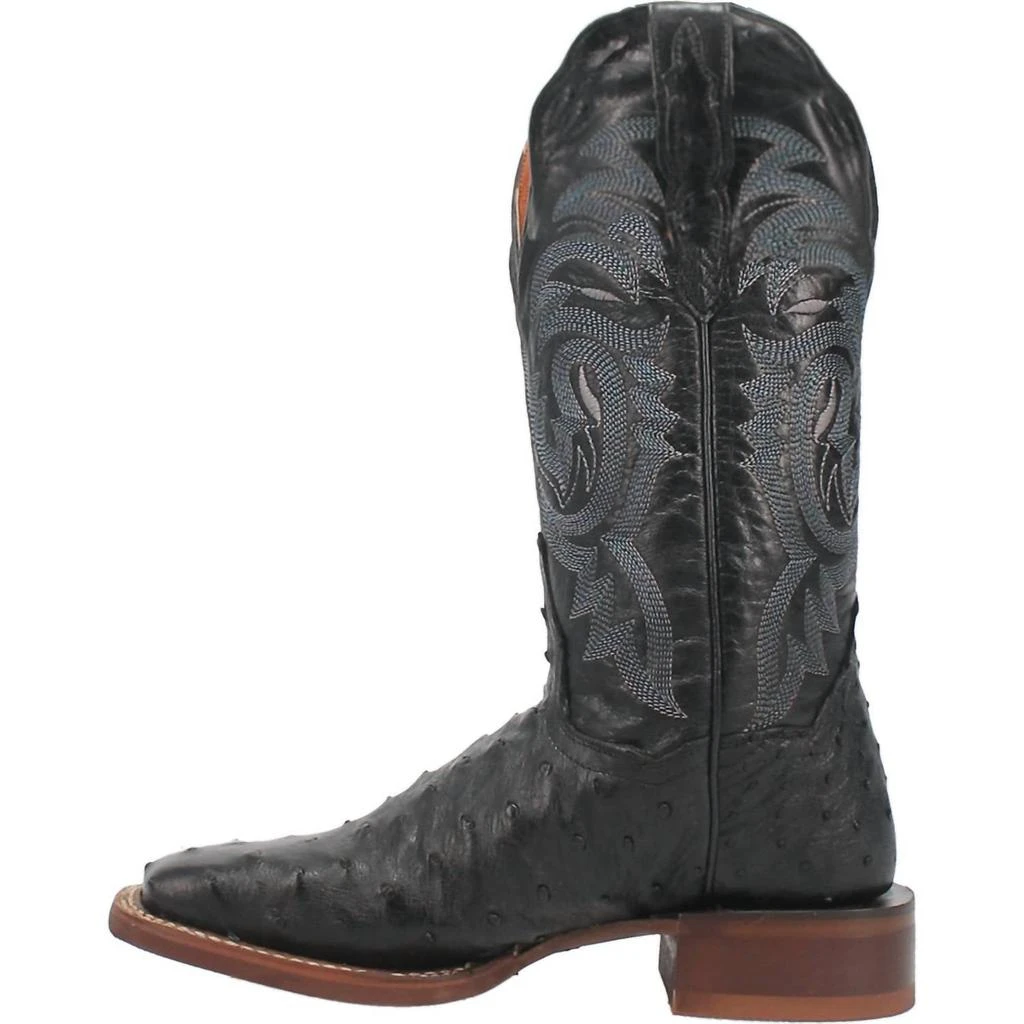 商品Dan Post|Kylo Full Quill Ostrich Boot In Black,价格¥2389,第4张图片详细描述