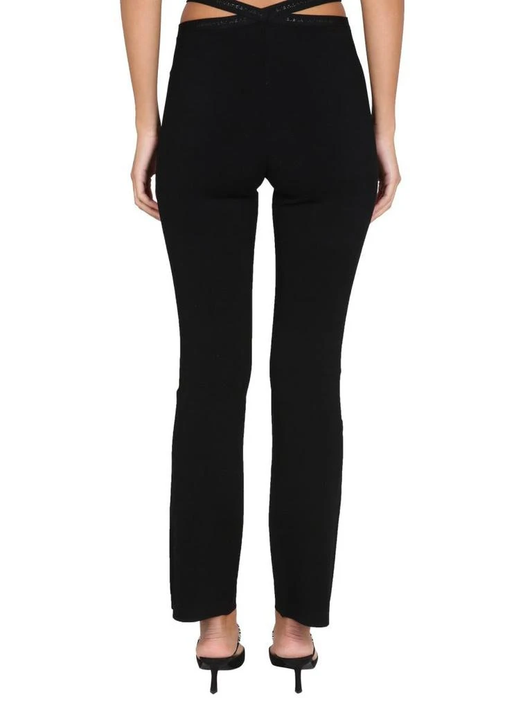 商品Alexander Wang|T BY ALEXANDER WANG CROSS LEGGINGS WITH LOGO,价格¥2082,第4张图片详细描述