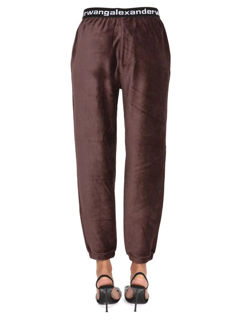 商品Alexander Wang|T by alexander wang women's brown other materials joggers,价格¥2475,第4张图片详细描述