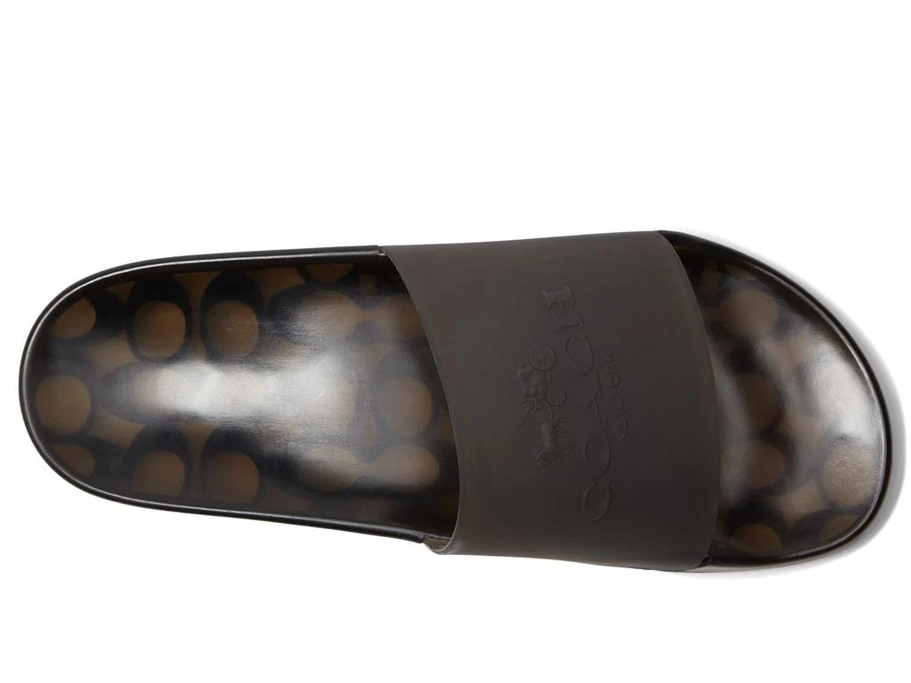 商品Coach|Clear Rubber Slide,价格¥711,第2张图片详细描述
