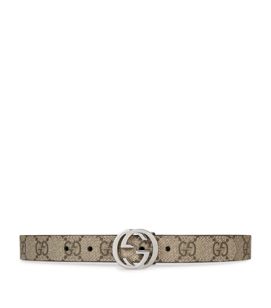 商品Gucci|GG Supreme Canvas Belt,价格¥1629,第1张图片