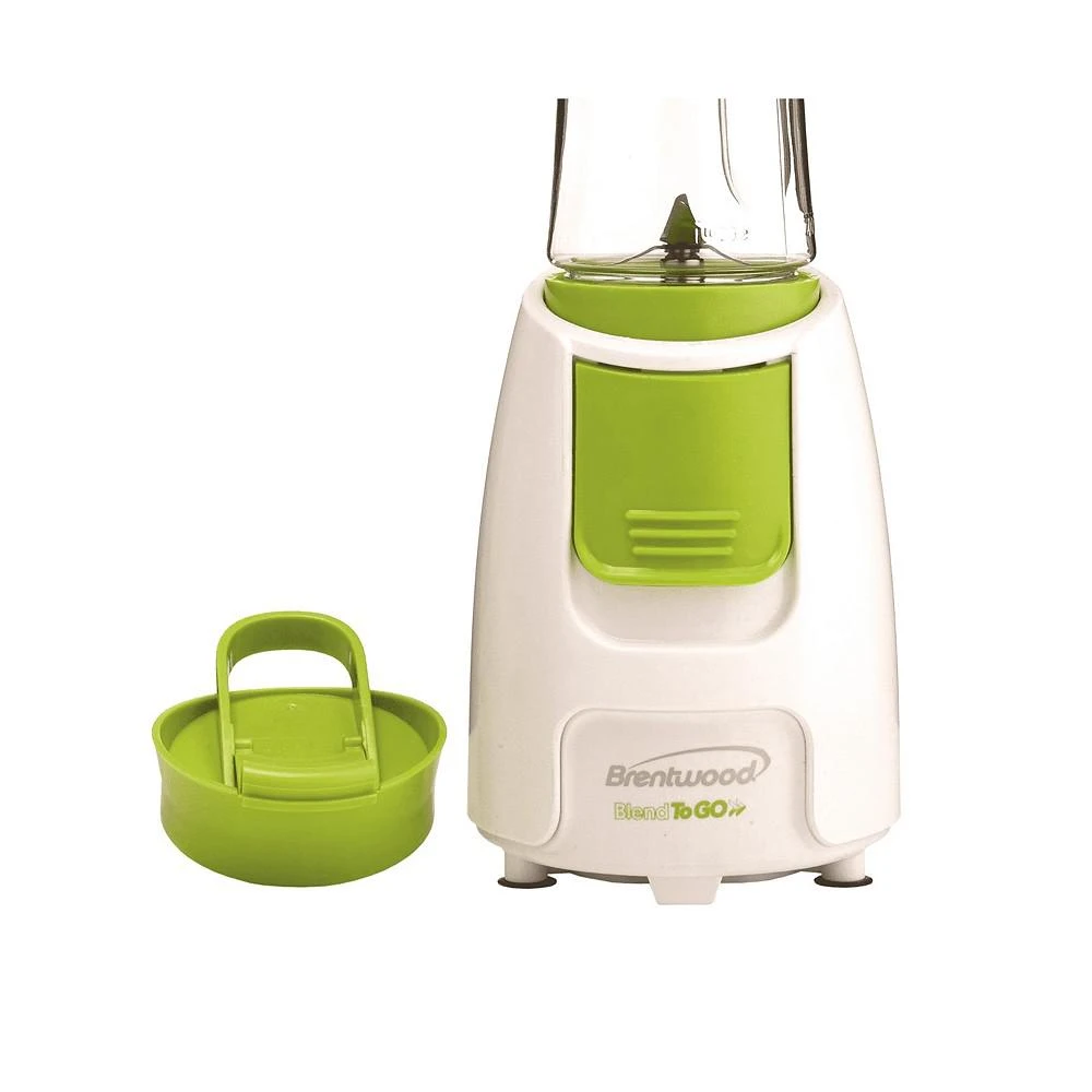 商品Brentwood Appliances|Brentwood Blend-To-Go Personal Blender in White and Green,价格¥373,第2张图片详细描述