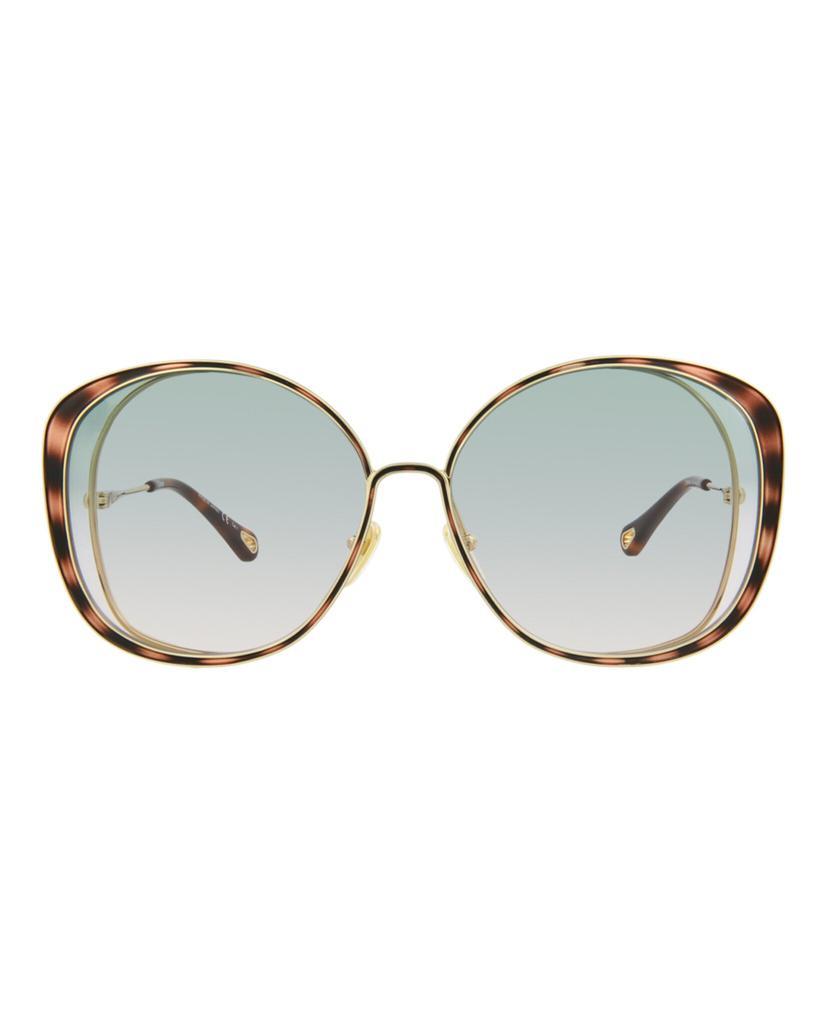 商品Chloé|Round-Frame Metal Sunglasses,价格¥1060,第1张图片