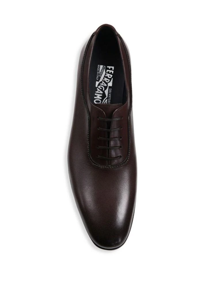 商品Salvatore Ferragamo|Salvatore Ferragamo - Farnese Lace Up Leather Shoes,价格¥3576,第4张图片详细描述