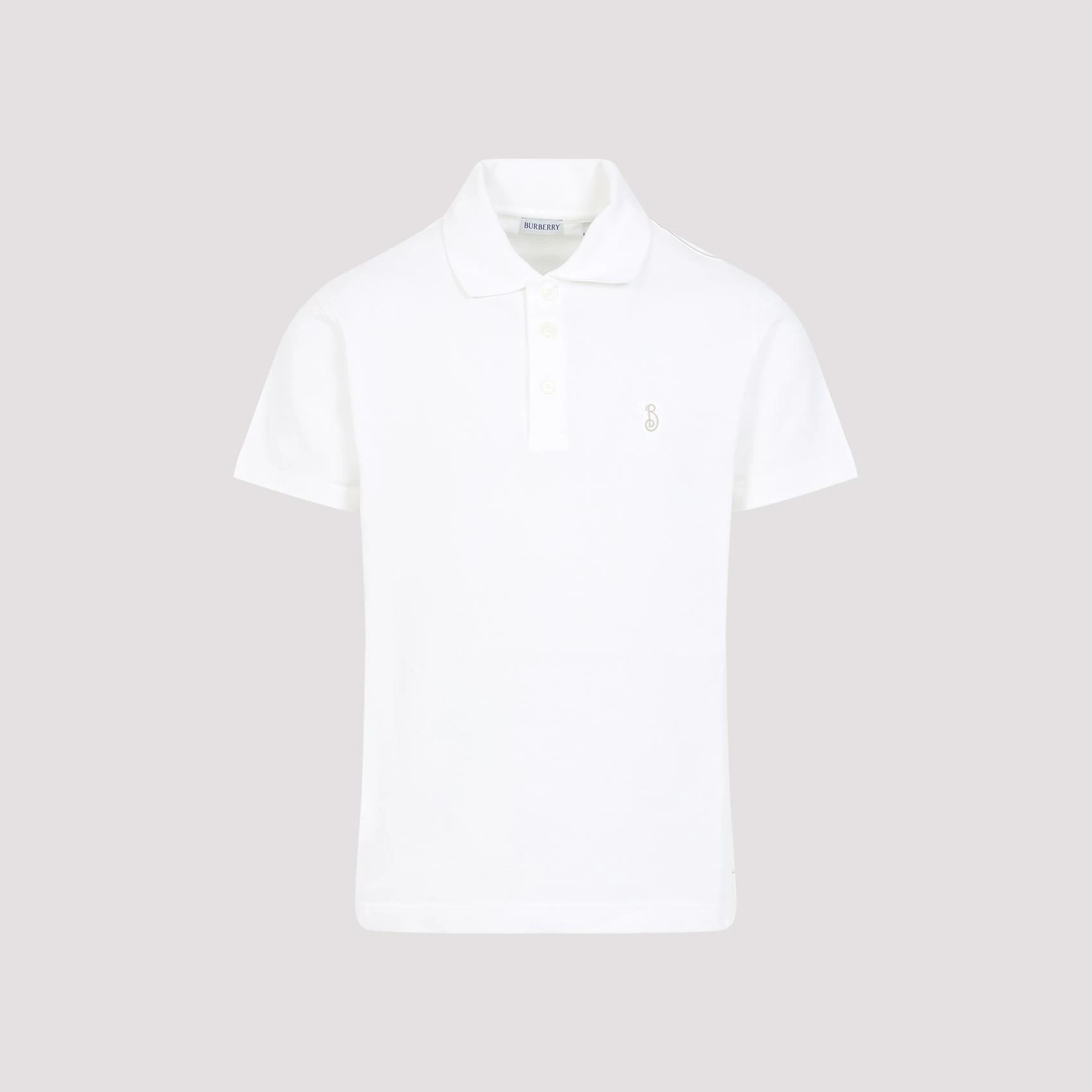 商品Burberry|Burberry 男士POLO衫 8102207B7078 白色,价格¥2742,第3张图片详细描述