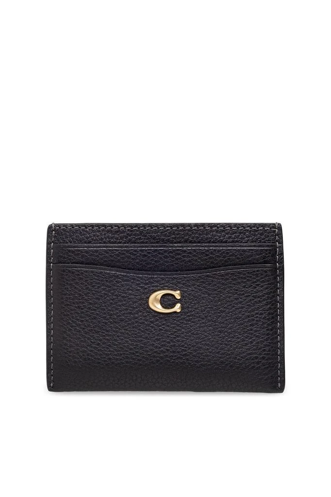 商品Coach|Coach Logo Plaque Card Case,价格¥403,第1张图片