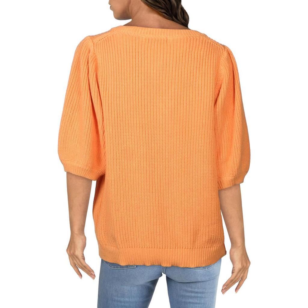 商品525 America|525 America Womens Knit Pullover V-Neck Sweater,价格¥74,第4张图片详细描述