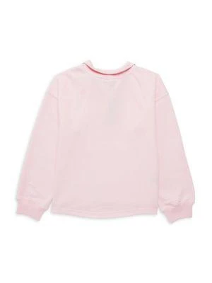 商品Tommy Hilfiger|Girl's Logo Half Zip Pullover,价格¥92,第2张图片详细描述