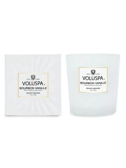 商品Voluspa|Bourbon Vanille Classic Candle,价格¥216,第4张图片详细描述
