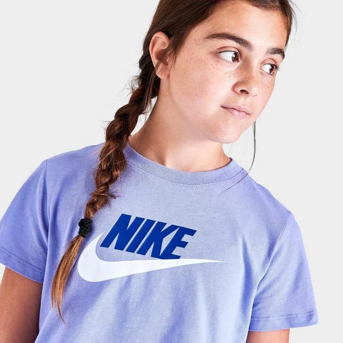 Girls' Nike Sportswear Cropped Futura T-Shirt 商品