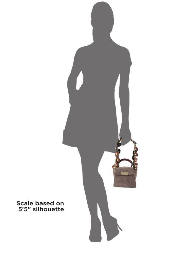 商品Zac Posen|Eartha 麂皮迷你斜跨包,价格¥1062,第3张图片详细描述