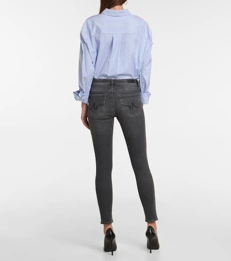 商品AG Jeans|Farrah Skinny Ankle中腰牛仔裤,价格¥1410,第3张图片详细描述