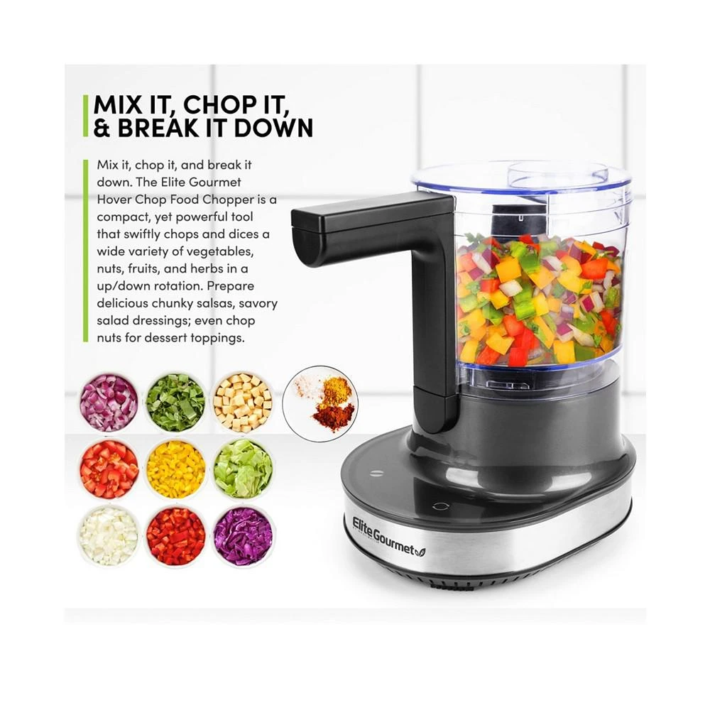 商品Elite Gourmet|Touch Screen Food Chopper,价格¥325,第5张图片详细描述