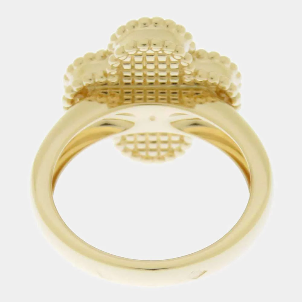 商品[二手商品] Van Cleef & Arpels|Van Cleef & Arpels Vintage Alhambra 18K Yellow Gold Ring EU 49,价格¥24151,第3张图片详细描述