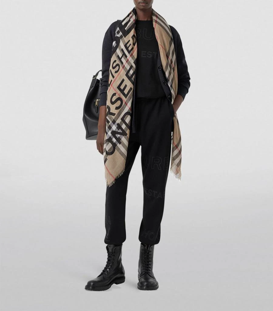 Horseferry Print Check Scarf 商品