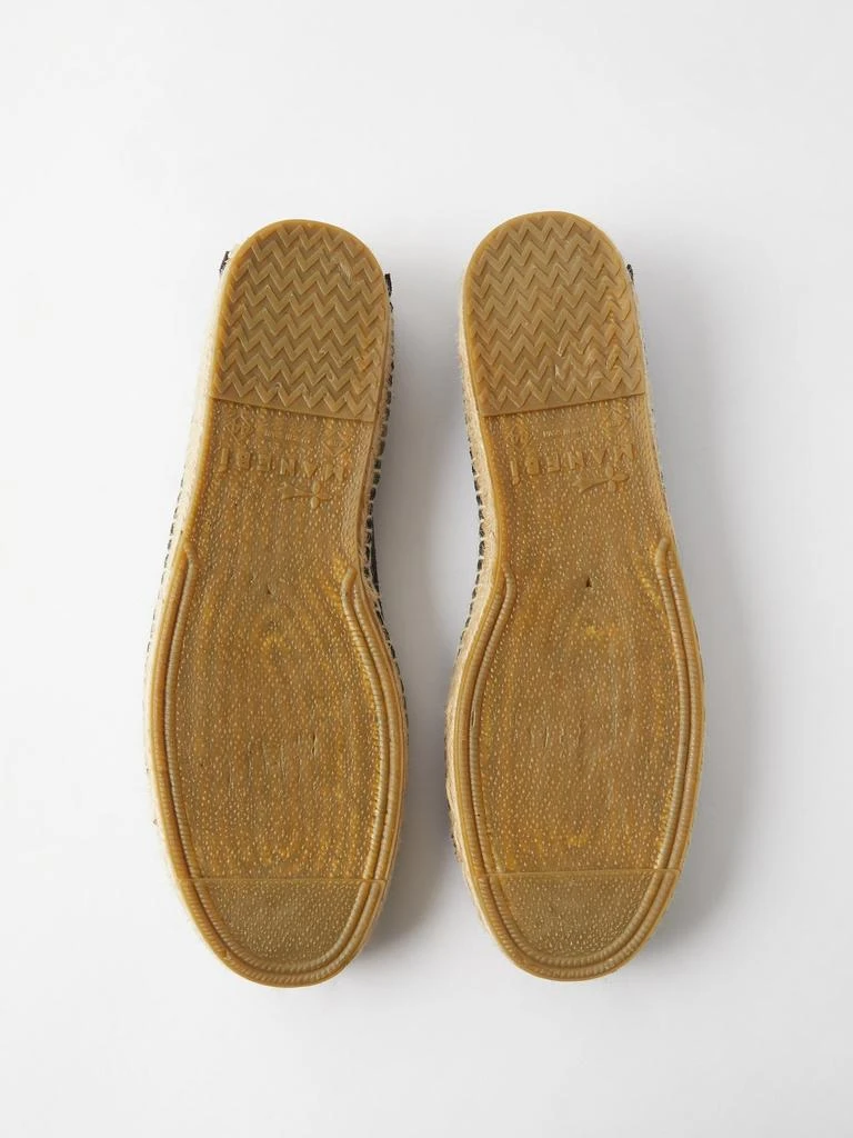 商品MANEBÍ|Logo-debossed suede espadrilles,价格¥409,第4张图片详细描述