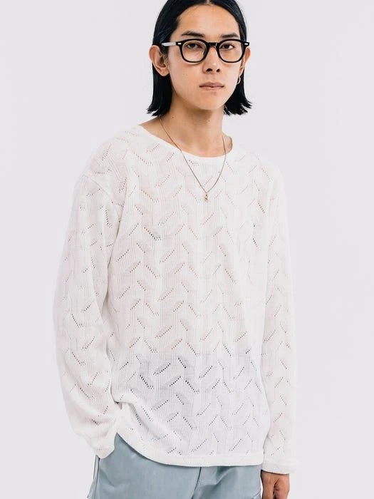 商品VASTIC|Comb Pattern Knit,价格¥446,第1张图片