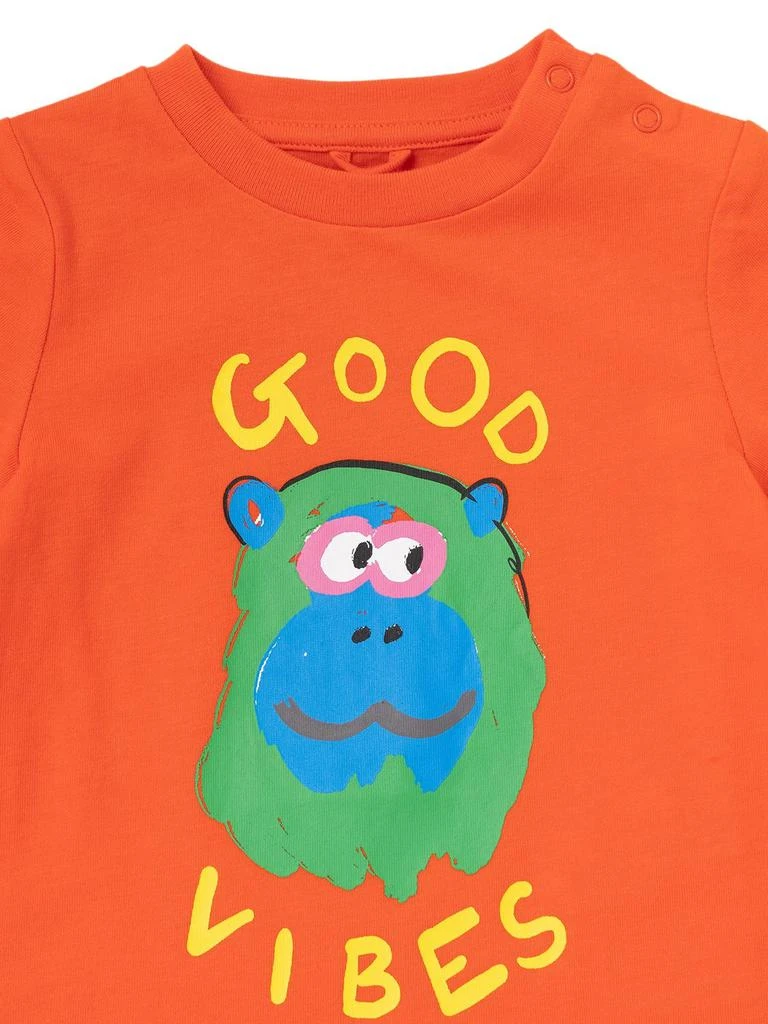 商品Stella McCartney|Monkey Print Organic Cotton T-shirt,价格¥280,第1张图片