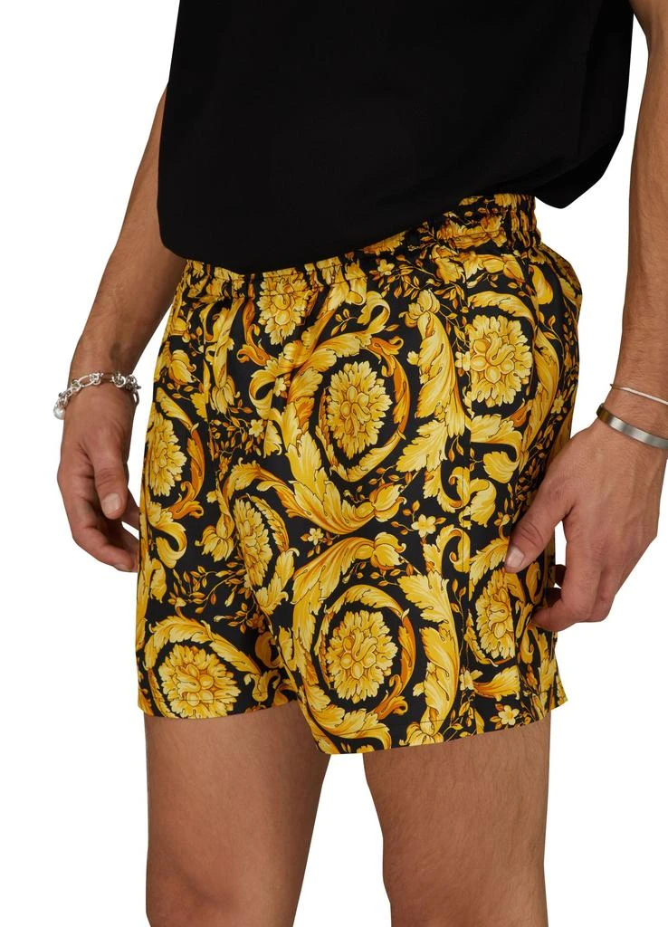 商品Versace|Baroque 真丝短裤,价格¥2943,第4张图片详细描述