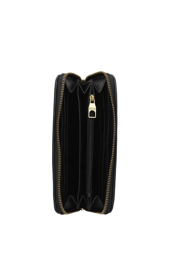 商品Versace|Wallets couture Polyurethane Black,价格¥714,第3张图片详细描述