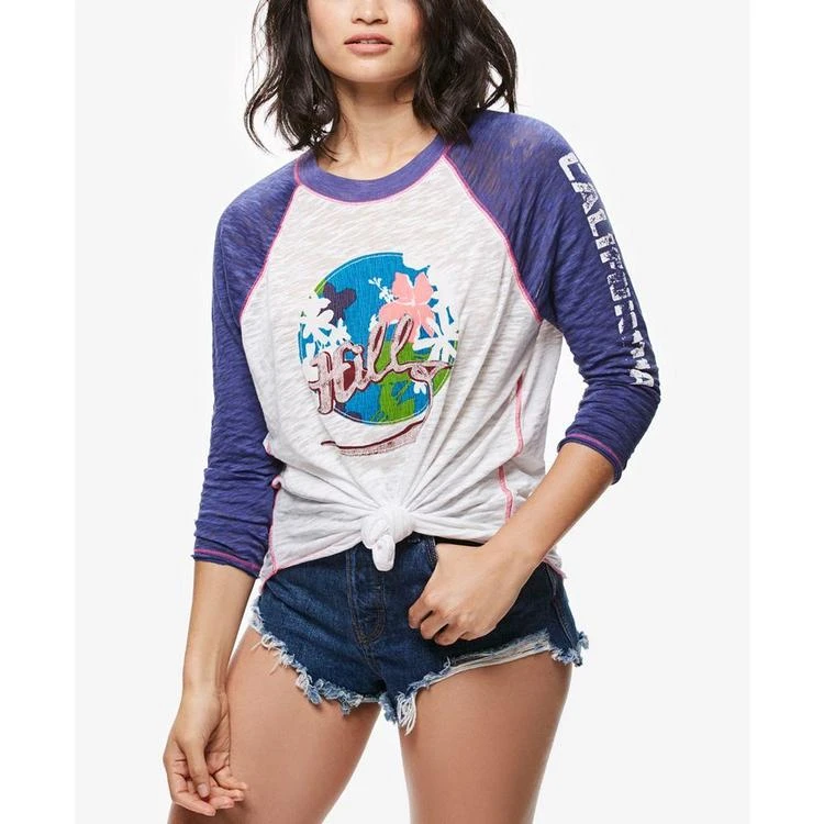 商品Free People|The Hills Graphic Raglan T-Shirt,价格¥337,第1张图片