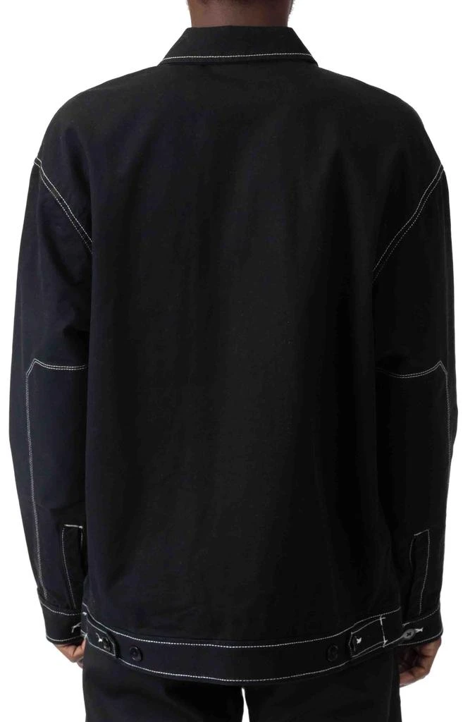 商品DICKIES|(JTR01BKX) Reworked Eisenhower Jacket - Black ,价格¥286,第3张图片详细描述
