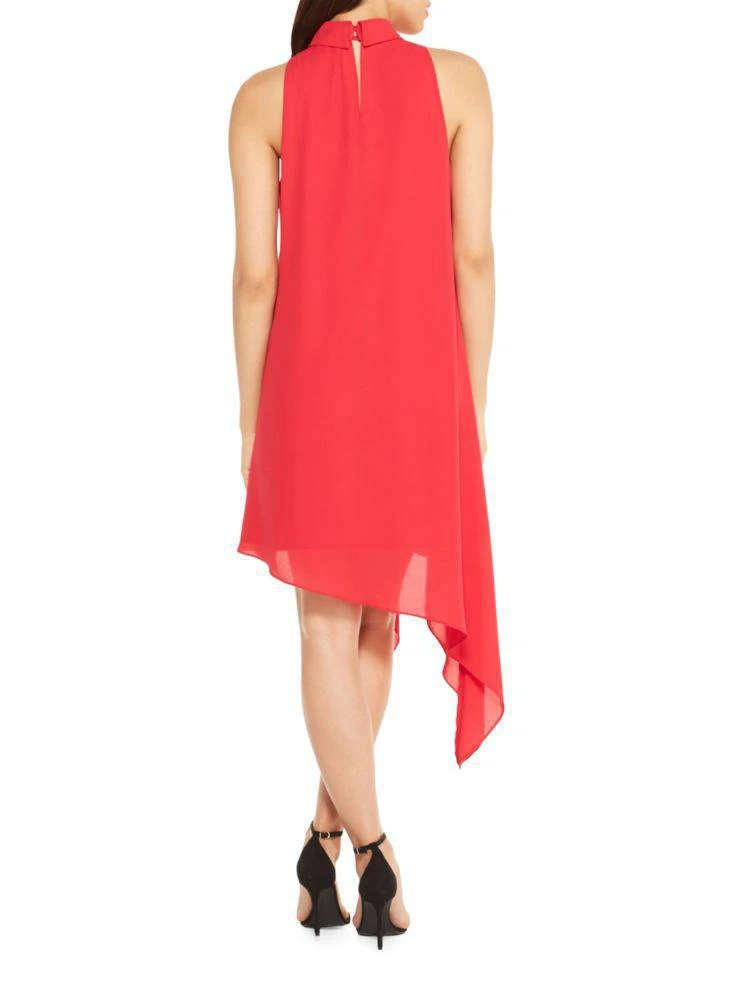 商品Maggy London|Asymmetrical Mockneck Dress,价格¥1284,第3张图片详细描述