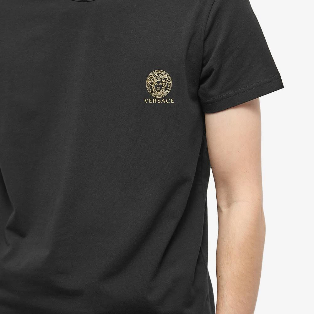 商品Versace|Versace Medusa Head Cotton Stretch T-Shirt - 2 Pack,价格¥817,第4张图片详细描述