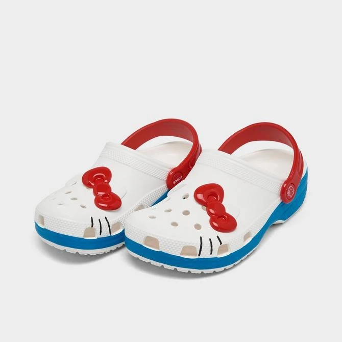 商品Crocs|Girls' Big Kids' Crocs x Hello Kitty Classic Clog Shoes,价格¥403,第2张图片详细描述