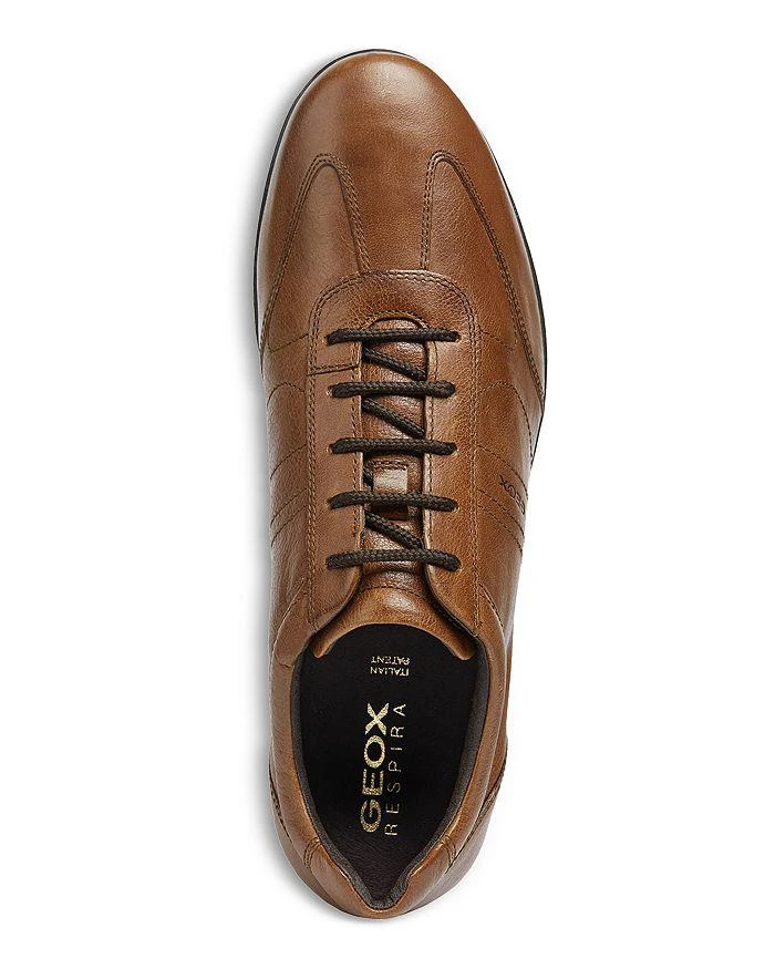 商品Geox|Men's Symbol Leather Oxfords,价格¥970,第5张图片详细描述