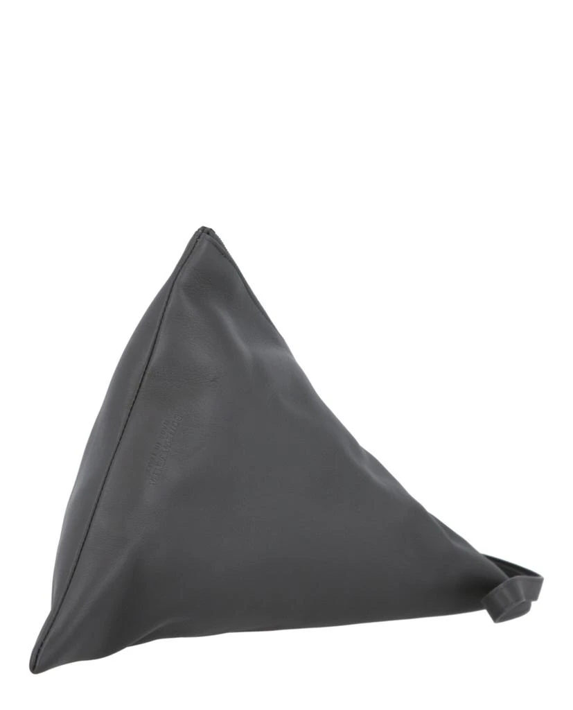 商品Bottega Veneta|Triangle Shaped Leather Clutch,价格¥2173,第4张图片详细描述