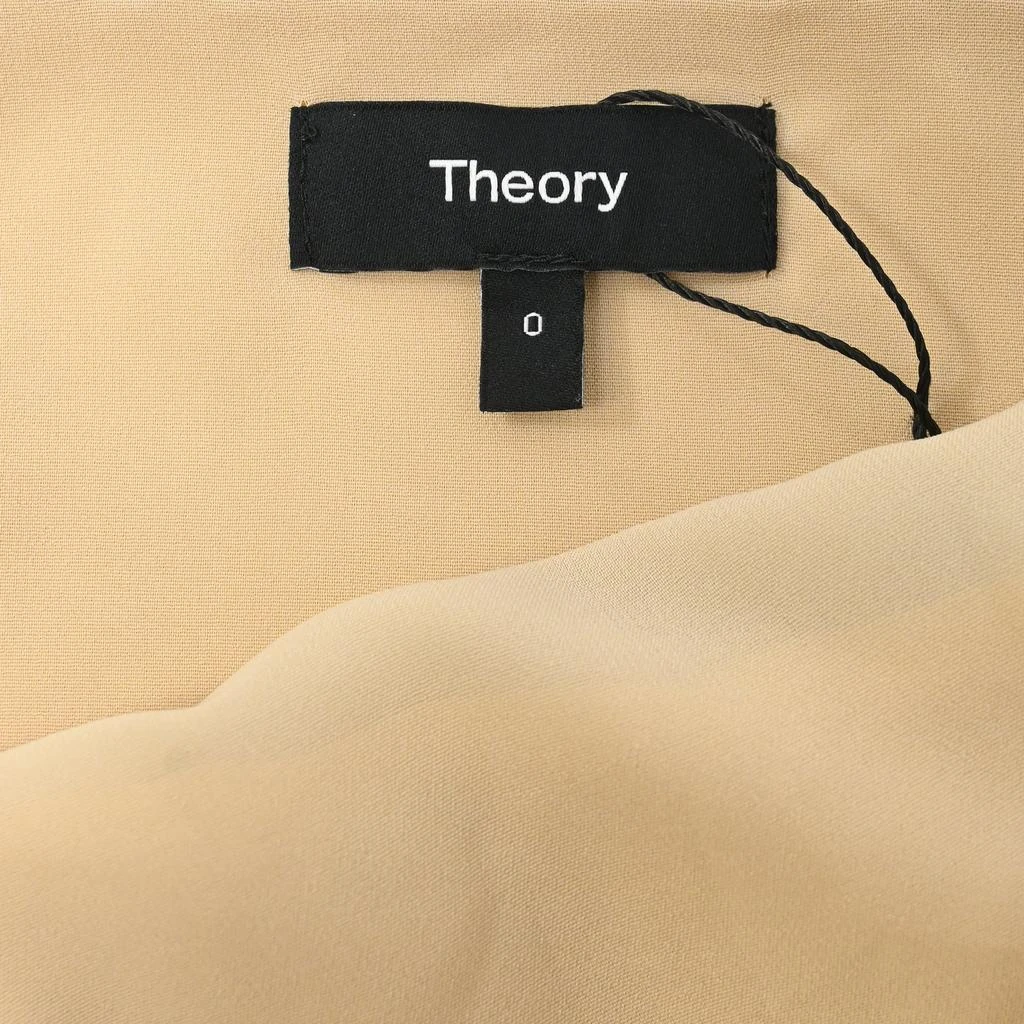 商品[二手商品] Theory|Cami Midi Dress in Yellow Crushed Satin,价格¥1694,第4张图片详细描述