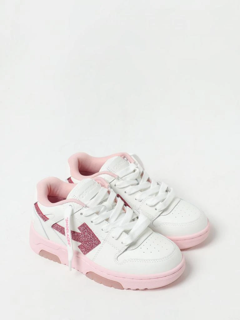 商品Off-White|Off-White Out Of Office leather sneakers,价格¥2827,第2张图片详细描述