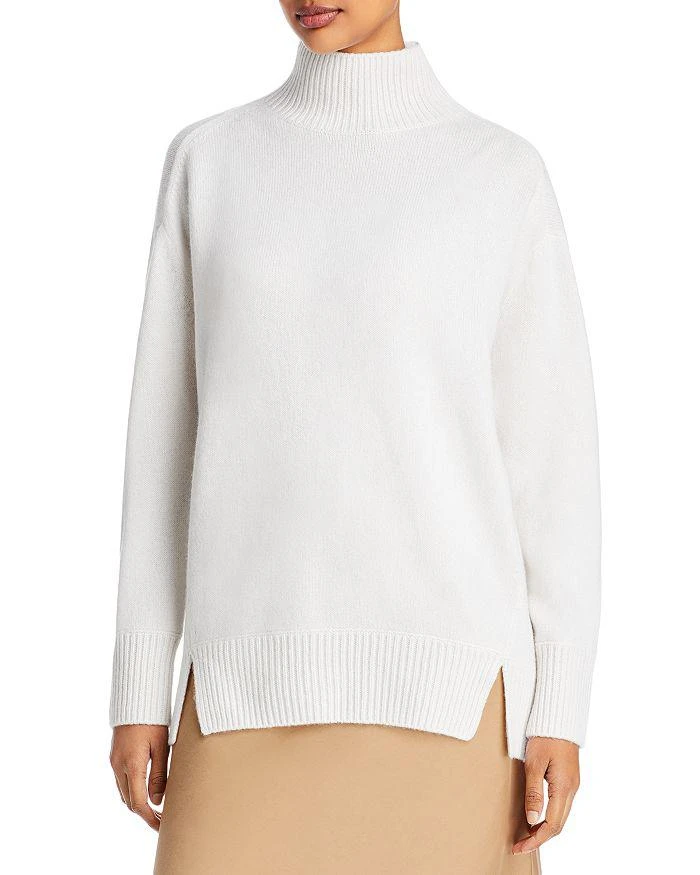 商品Vince|Cashmere Side Slit Turtleneck Sweater - 100% Exclusive,价格¥1547,第1张图片