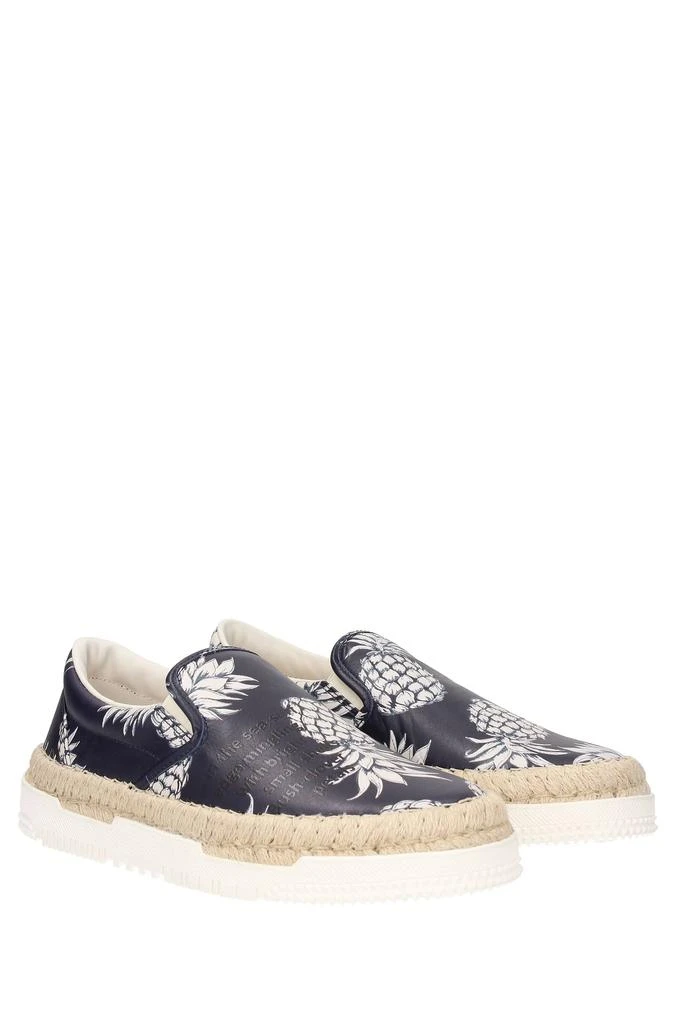 商品Valentino|Slip On Leather Blue,价格¥2146,第1张图片