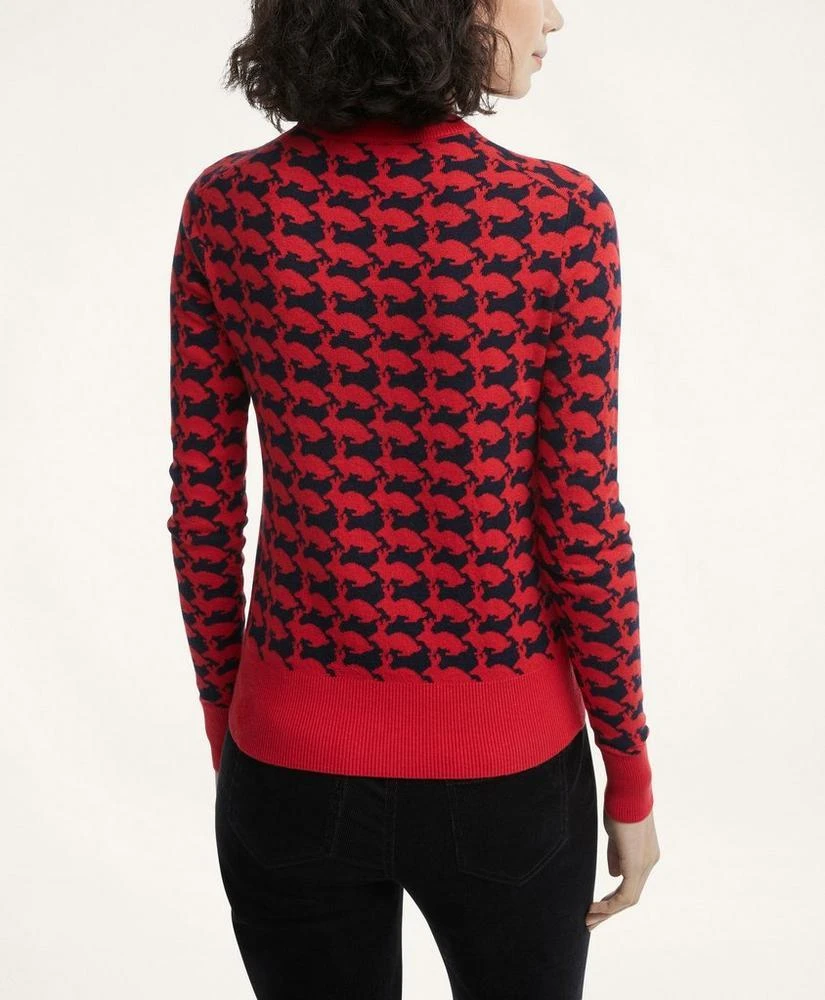 商品Brooks Brothers|Women's Lunar New Year Cotton Cashmere Blend Intarsia Sweater,价格¥659,第2张图片详细描述