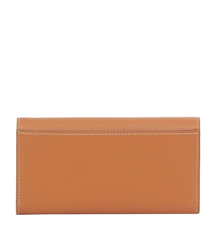 商品Burberry|Grained Leather TB Monogram Continental Wallet,价格¥5844,第3张图片详细描述