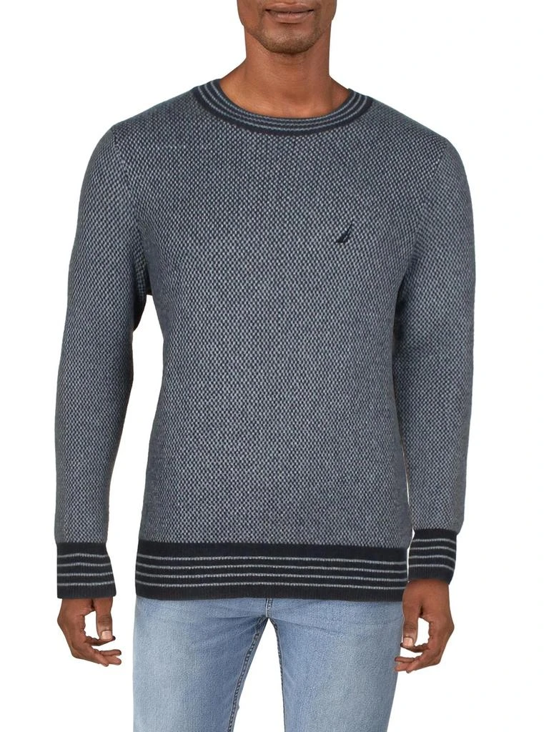 商品Nautica|Mens Cold Weather Pullover Crewneck Sweater,价格¥318,第1张图片
