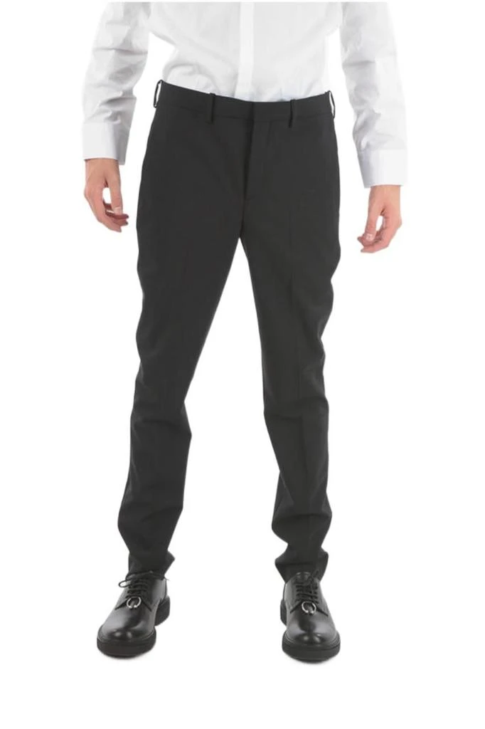 商品Neil Barrett|Neil barrett men's black other materials pants,价格¥2861,第1张图片