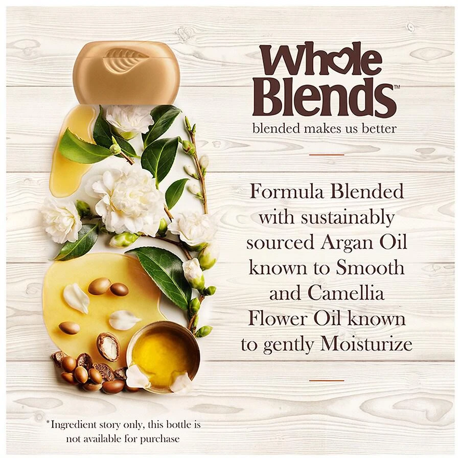 商品Garnier Whole Blends|Illuminating Conditioner with Moroccan Argan & Camellia Oils Extracts,价格¥34,第3张图片详细描述