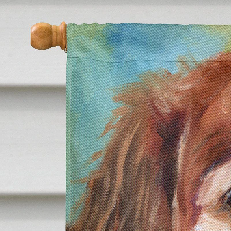 商品Caroline's Treasures|28 x 40 in. Polyester Golden Retriver Good Boy Flag Canvas House Size 2-Sided Heavyweight,价格¥328,第2张图片详细描述