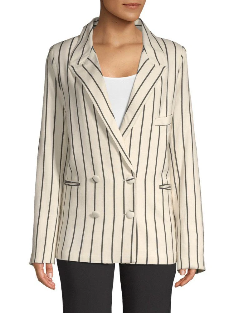商品Lovers + Friends|Fanning Striped Blazer,价格¥240,第1张图片
