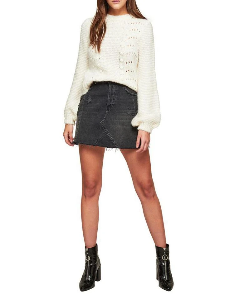 商品Miss Selfridge|Open-Knit Crewneck Sweater,价格¥226,第4张图片详细描述