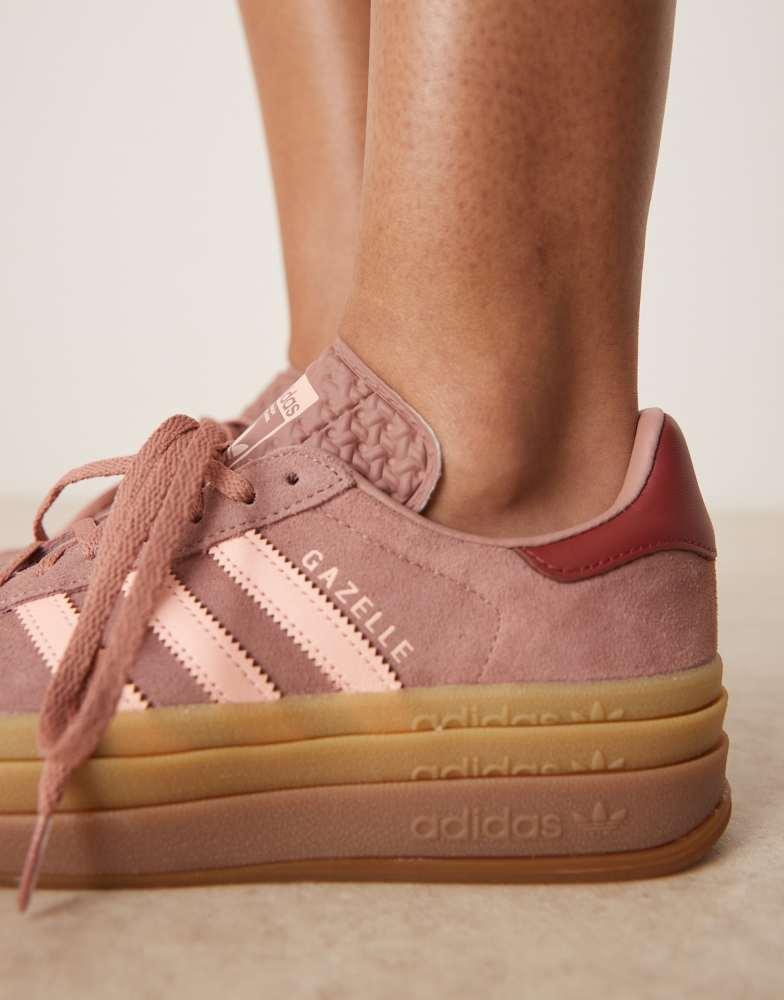 adidas gazelle silver green womens Gazelle Stack  WOODstack